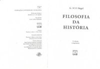 cover of the book Filosofia da História