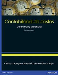 cover of the book Contabilidad de costos: un enfoque gerencial