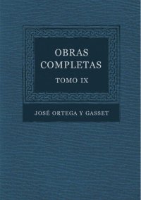 cover of the book Obras Completas. Tomo IX