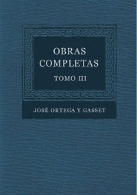 cover of the book Obras Completas. Tomo III