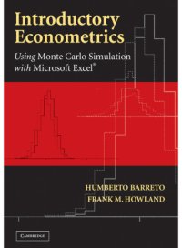 cover of the book Introductory econometrics: using Monte Carlo simulation with Microsoft Excel