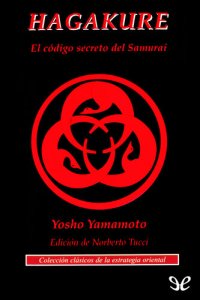 cover of the book Hagakure: El código secreto del Samurái