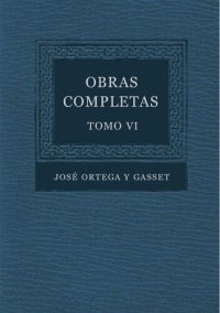 cover of the book Obras Completas. Tomo VI