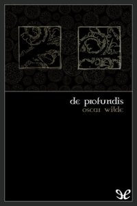 cover of the book De profundis