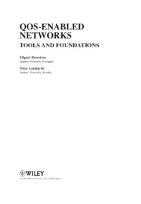 cover of the book QoS enabled networks: tools and foundations