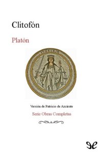 cover of the book Clitofón