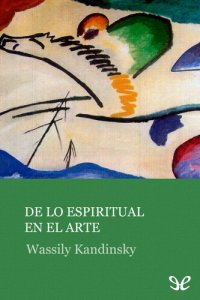 cover of the book De lo espiritual en el arte