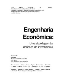 cover of the book Engenharia Econômica: Uma abordagem às decisões de investimento