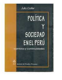 cover of the book Política y sociedad en el Perú: cambios y continuidades