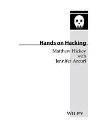 cover of the book Hands on Hacking