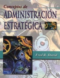 cover of the book Conceptos de administración estratégica