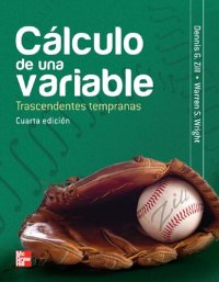 cover of the book Cálculo de una variable : trascendentes tempranas