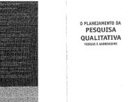 cover of the book O planejamento da pesquisa qualitativa: teorias e abordagens