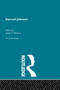 cover of the book Samuel Johnson: the critical heritage