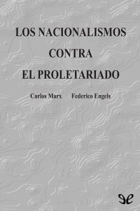 cover of the book Los nacionalismos contra el proletariado