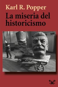 cover of the book La miseria del historicismo