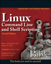 cover of the book Linux command line and shell scripting bible