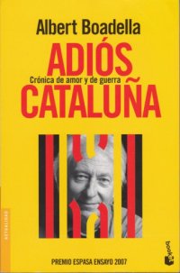 cover of the book Adiós cataluña