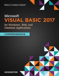 cover of the book Microsoft Visual Basic 2017 for Windows, Web, and Database Applications: Comprehensive