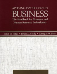 cover of the book Applying Psychology in Business