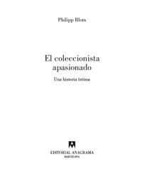 cover of the book El coleccionista apasionado