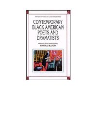 cover of the book Contemporary Black American poets and dramatists