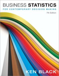 cover of the book Business statistics for contemporary decision making