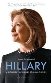 cover of the book Hillary: a biography of Hillary Rodham Clinton