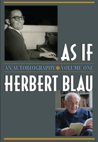 cover of the book As If: an autobiography: volume 1