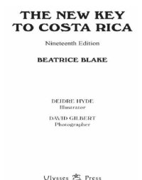 cover of the book The New Key to Costa Rica