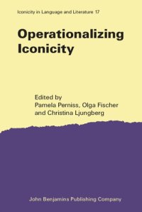 cover of the book Operationalizing Iconicity