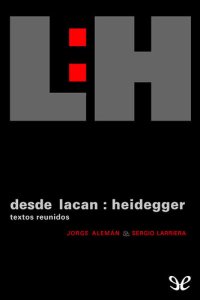 cover of the book Desde Lacan: Heidegger