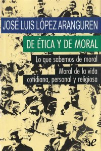 cover of the book De ética y de moral