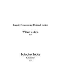 cover of the book Enquiry concerning political justice