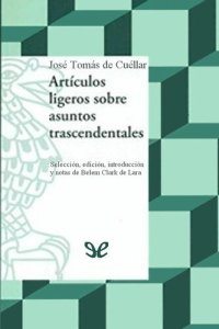 cover of the book Artículos ligeros sobre asuntos trascendentales