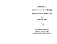 cover of the book Rising out of chaos : the new heaven and the new earth