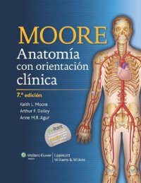 cover of the book Moore anatomía con orientación clínica.