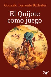 cover of the book El Quijote como juego