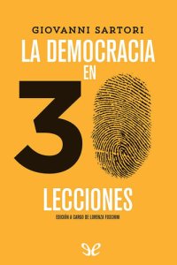 cover of the book La democracia en 30 lecciones