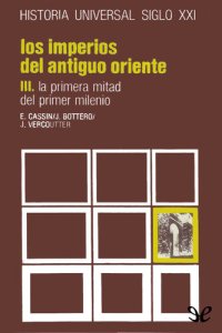 cover of the book Los imperios del Antiguo Oriente III