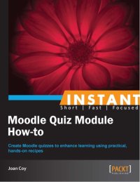 cover of the book Instant Moodle Quiz Module How-to