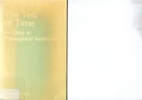 cover of the book The test of time: An essay in philosophical aesthetics