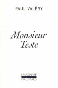 cover of the book Monsieur Teste