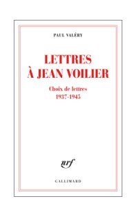 cover of the book Lettres à Jean Voilier