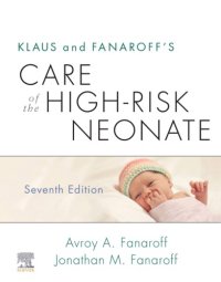 cover of the book Klaus and Fanaroff’s Care of the High-Risk Neonate