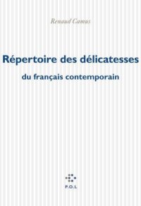 cover of the book Répertoire des délicatesses du français contemporain