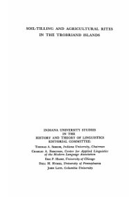 cover of the book Soil-Tilling and Agricultural Rites in the Trobriand Islands