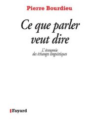 cover of the book CE QUE PARLER VEUT DIRE