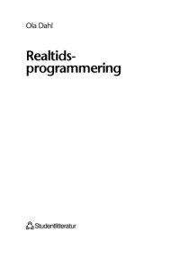 cover of the book Realtidsprogrammering