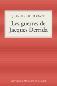 cover of the book Les guerres de Jacques Derrida